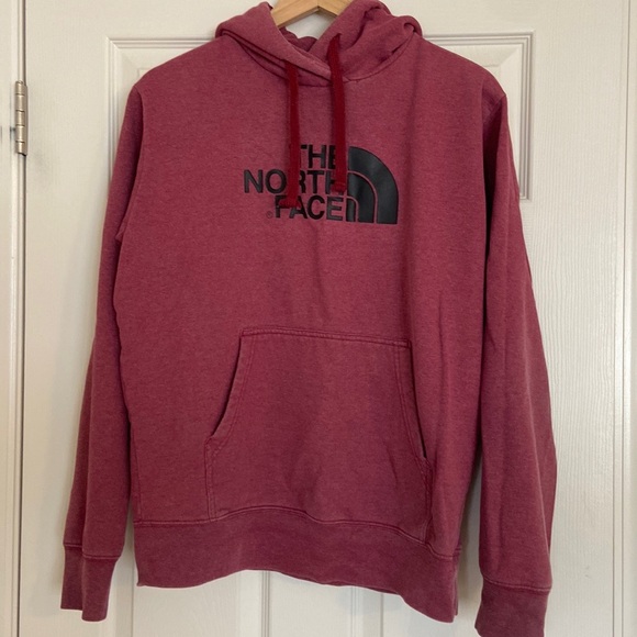 The North Face Men’s Cranberry Red Hoodie Sweatshirt, Medium - Picture 2 of 7